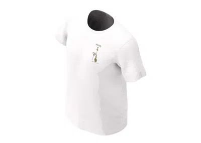 Pre-owned Drake Men's  Club Paradise T-shirt In White