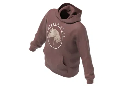 Pre-owned Drake Men's  Hidden Hills Horse Hoodie In Brown