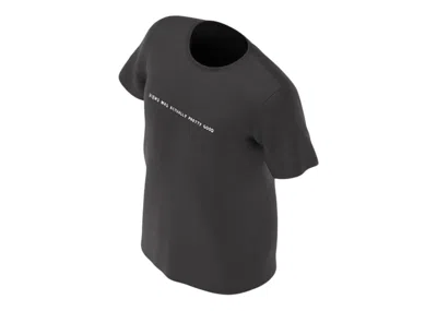 Pre-owned Drake Men's  Huge Fan Of Views T-shirt In Black