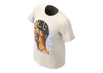 Pre-owned Drake Men's  Nwts Huge Fan T-shirt In White