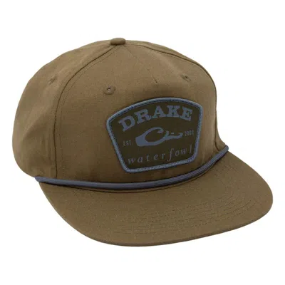 Drake Waterfowl Drake X Lost Hat Drake Patch Goat Rope Cap In Brown