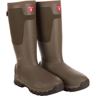 Drake Waterfowl Men's  Bmf1600 17" With Primaloft Insulation Rubber Boots In Brown
