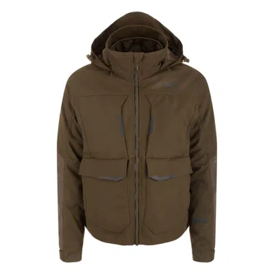 Drake Waterfowl Men's  Commandxt 3 In 1 Primaloft Hooded Jacket In Brown