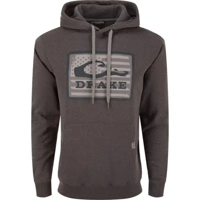 Drake Waterfowl Men's  Drake Graphic Work Hoodie In Brown