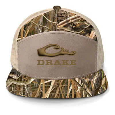 Drake Waterfowl Men's  Drake X Lost Sa7age 7 Panel Snapback Hat In Brown