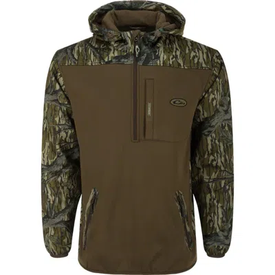 Drake Waterfowl Men's  Mst Endurance Soft Shell 1/4 Zip Pullover In Brown