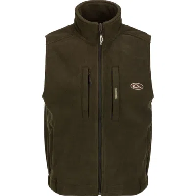 Drake Waterfowl Men's  Mst Solid Windproof Layering Vest In Green