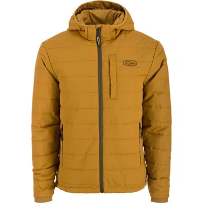 Drake Waterfowl Men's  Mst Synthetic Down Hooded Jacket In Brown