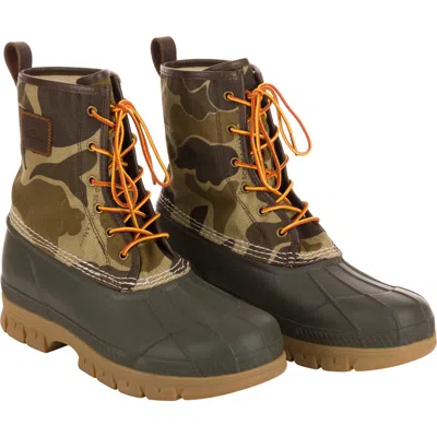 Drake Waterfowl Men's  Throwback80 Waxed Canvas Duck Boots In Multi