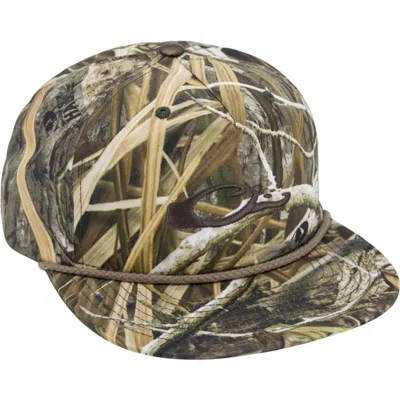 Drake Waterfowl Men's  X Richardson 256xe Flatbill Hat In Burgundy