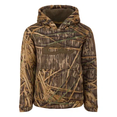 Drake Waterfowl Kids' Youth  Lst Silencer Hoodie In Brown