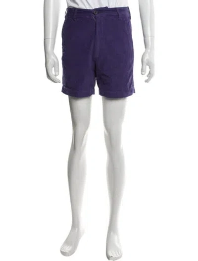 Pre-owned Drake's Chino Shorts In Purple