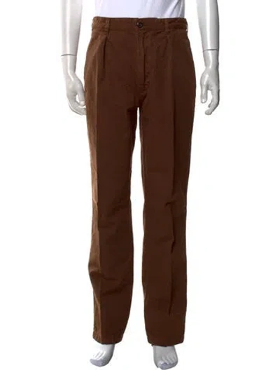 Pre-owned Drake's Chinos In Brown