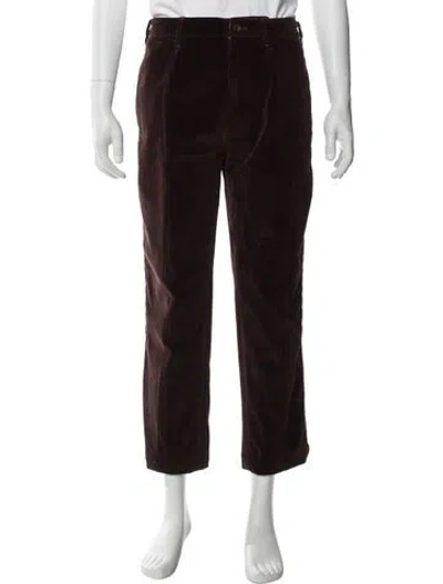 Pre-owned Drake's Corduroy Pants In Brown