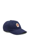 Drake's Embroidered-patch Baseball Cap In Blue