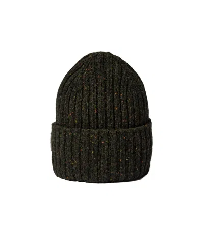 Drake's London Knitting Hat In Black