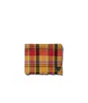 Drake's London Plaid Scarf In Brown