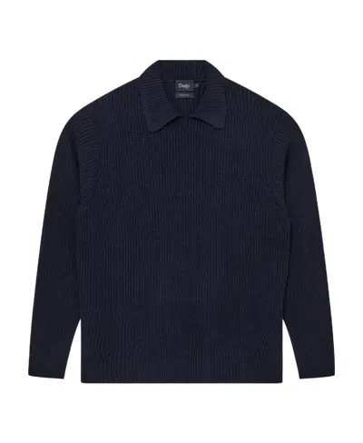 Drake's London Rib Sweater In Black