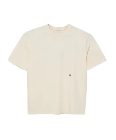 Drake's London Short Sleeve T-shirt In Neutral