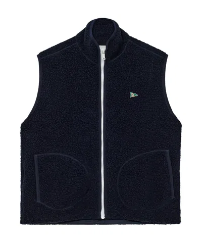 Drake's London Sleeveless Vest In Black