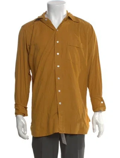 Pre-owned Drake's Long Sleeve Shirt In Neutral
