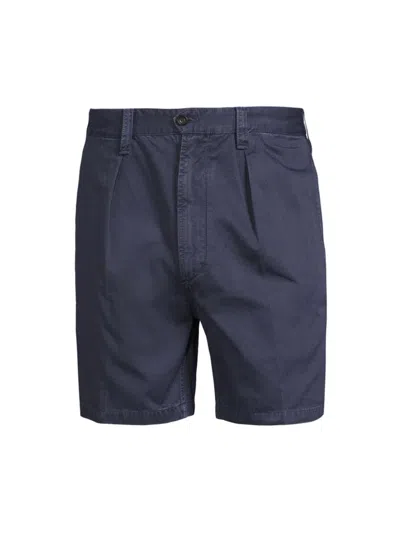 Drake's Men's Cotton Chino Shorts In Navy