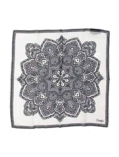 Pre-owned Drake's Paisley Print Scarf In Neutrals