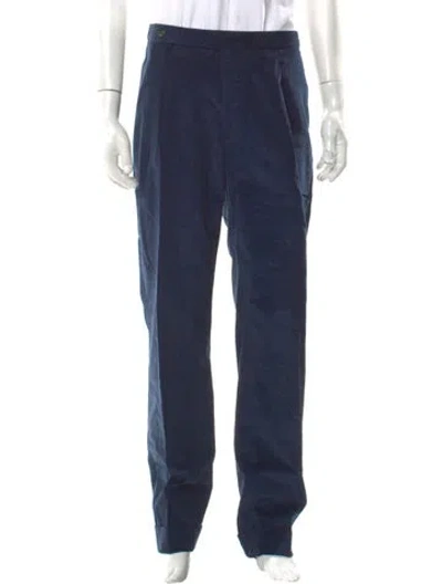 Pre-owned Drake's Pants In Blue