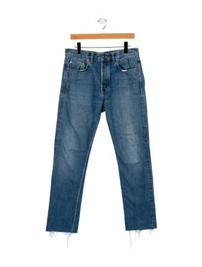 Pre-owned Drake's Skinny Jeans In Blue