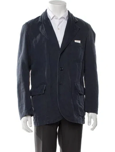 Pre-owned Drake's Utility Jacket In Blue