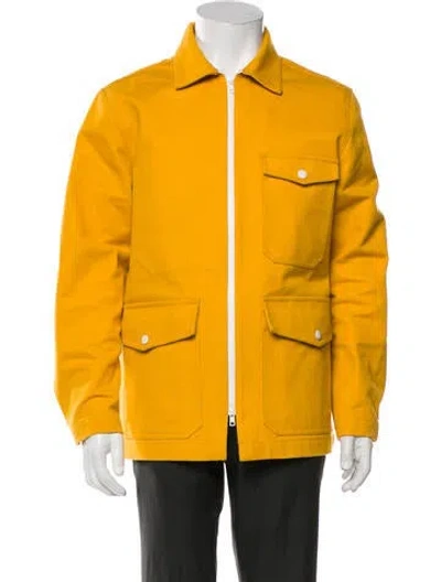 Pre-owned Drake's Utility Jacket In Yellow