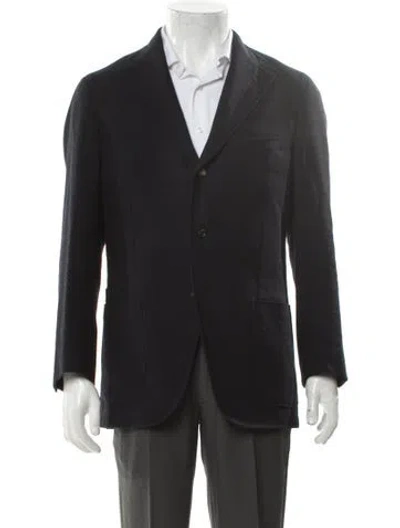 Pre-owned Drake's Wool Blazer In Black