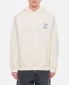 Drã´le De Monsieur Cursive Slogan Hoodie In White