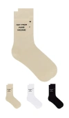 Drã´le De Monsieur Le Pack De Chaussettes Slogan Socks In Multi