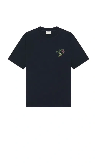 Drã´le De Monsieur Sketch T-shirt In Navy
