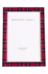 Draper James Angie Plaid 4" X 6" Photo Frame