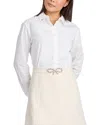 Draper James Button Top In White