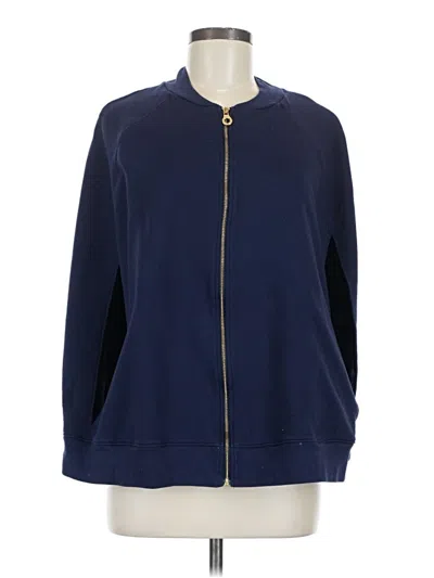 Pre-owned Draper James Cardigan Sweater In Blue