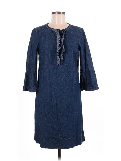 Pre-owned Draper James Casual Dress In Blue