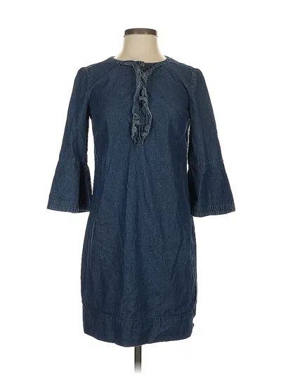 Pre-owned Draper James Casual Dress In Blue
