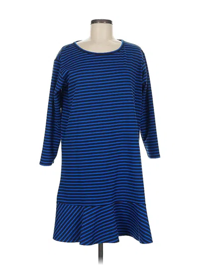 Pre-owned Draper James Casual Dress In Blue