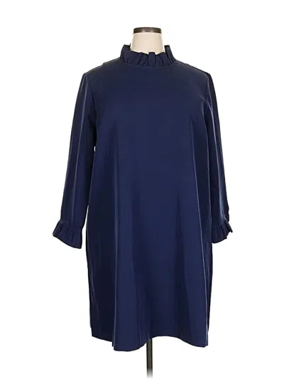 Pre-owned Draper James Casual Dress In Blue