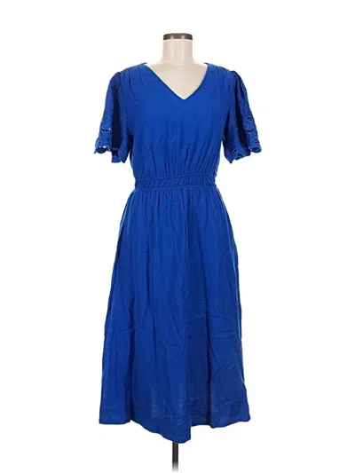 Pre-owned Draper James Casual Dress In Blue