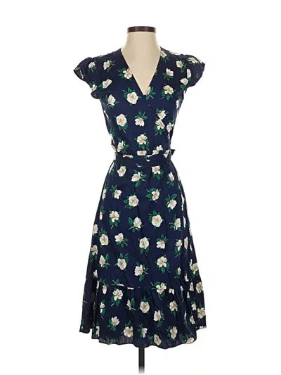 Pre-owned Draper James Casual Dress In Blue