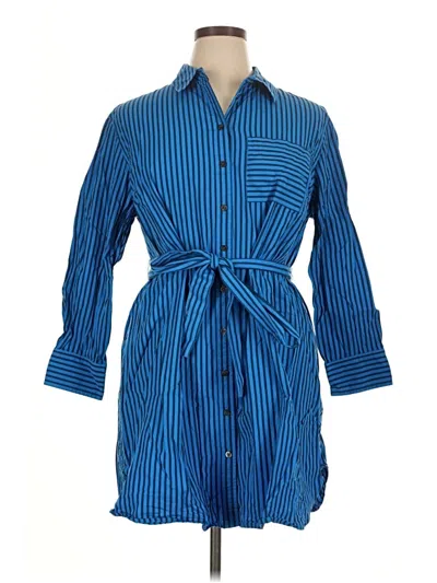 Pre-owned Draper James Casual Dress In Blue