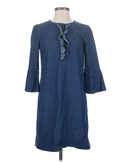 Pre-owned Draper James Casual Dress In Blue