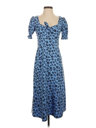 Pre-owned Draper James Casual Dress In Blue