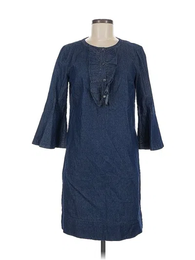 Pre-owned Draper James Casual Dress In Blue