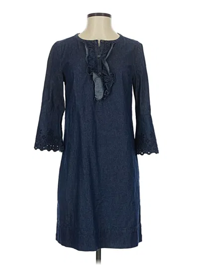 Pre-owned Draper James Casual Dress In Blue