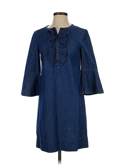 Pre-owned Draper James Casual Dress In Blue